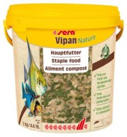 SERA Vipan Nature Large flakes - 100% Φυσική τροφή ψαριών σε μεγάλες νιφάδες