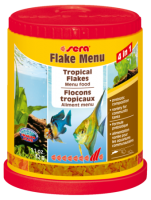 SERA Flake menu 150ml - Μενού 4 τροφών σε νιφάδες για ψάρια